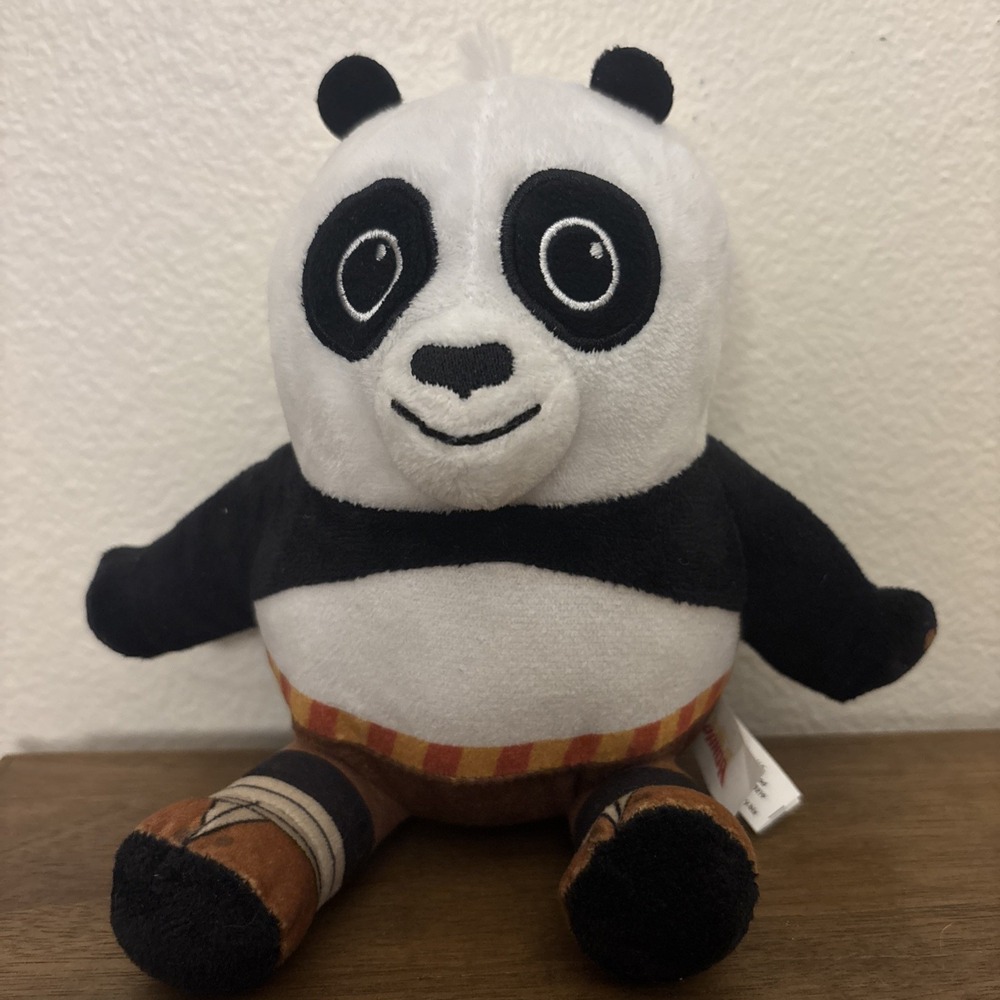 Kung Fu Panda "Po" Plush 6" Stuffed‎ Animal Dreamworks Toy Factory 2024